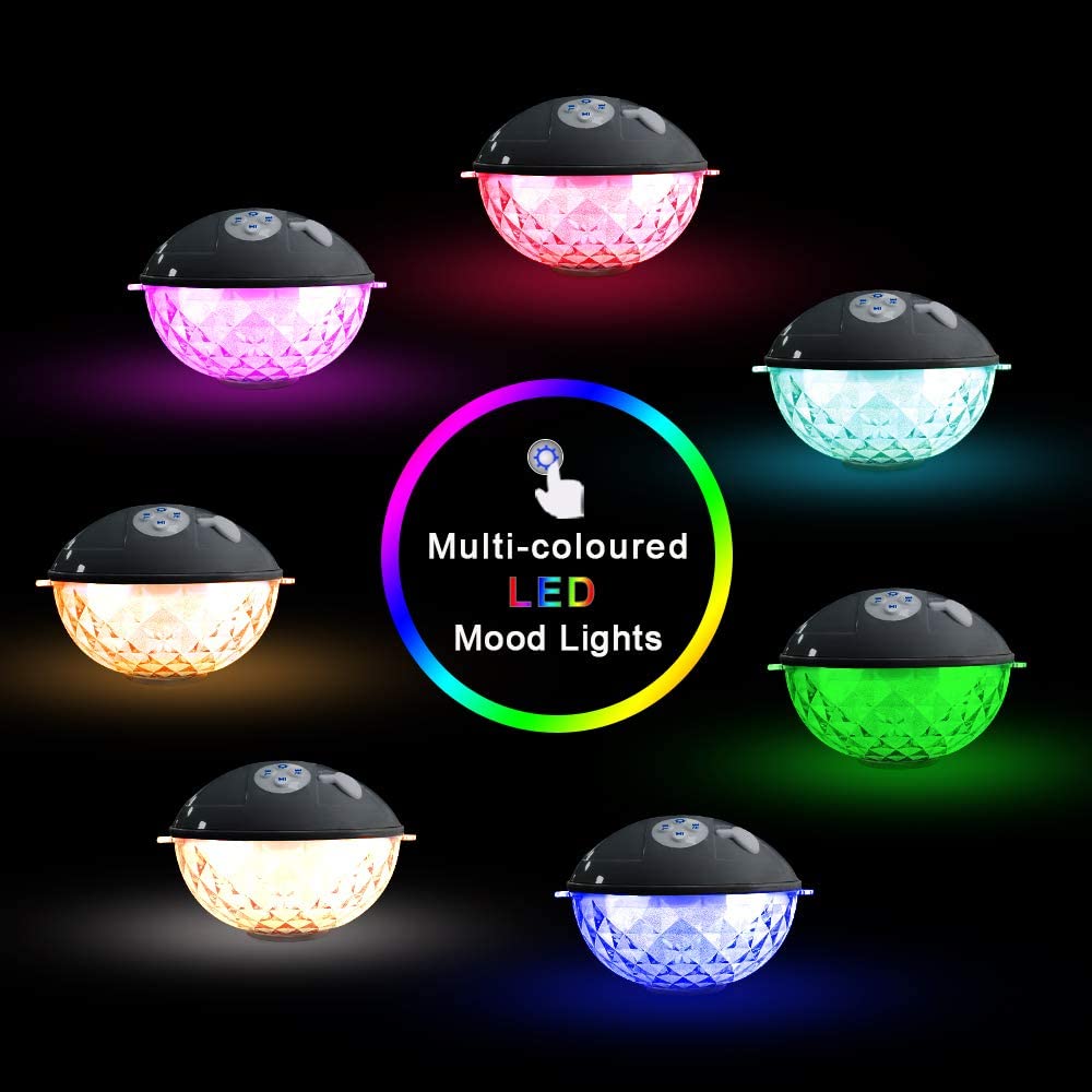 Floating Bluetooth Speaker W/ lights – Lionheart Motivation Factory LLC.